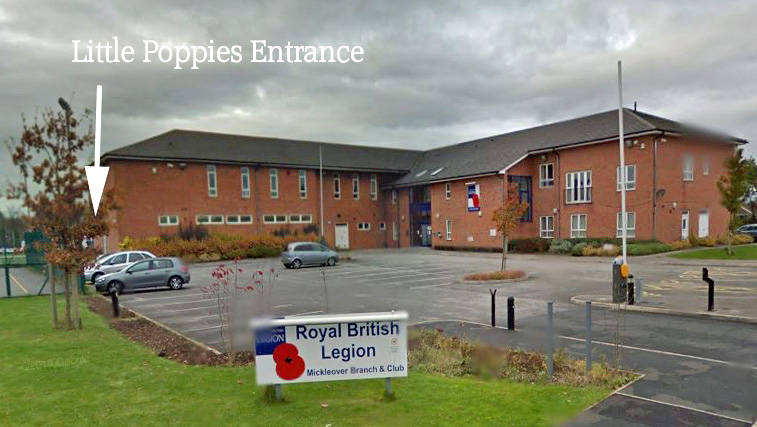 View showing entrance to our Preschool